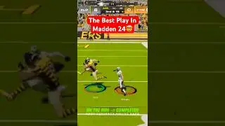 The Best Play In Madden 24 #shorts #short #madden24 #madden #madden24ultimateteam