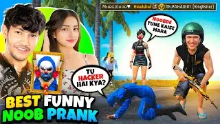 Best Funny video 😂 I killed PAHADI GAMER during Noob Adam Prank on Worldchat 80 level Pro Girl