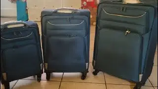 One Year Review of Coolife Luggage 4 Piece Set Suitcase TSA Lock Spinner Softshell