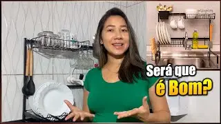 Escorredor de Louças Suspenso para cozinha. Escorredor de pratos e louças suspenso para pia cozinha