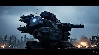 IronTitan‑A1 &ndash; Heavy Firepower Demonstration #nextgen  #drone  #vs  #robot  #fyp  #explore
