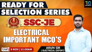 SSC-JE MARATHON , ELECTRICAL MCQ