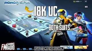 PUBG MOBILE NEW LUCKY SPIN 18,000uc HONOR | PUBG HONOR LUCKY SPIN FMRADIOYT