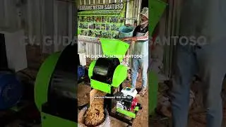 Giling Limbah Buah Sayur Pakan Maggot, Pakai Saringan Ukuran 10 mm, Mesin Choper Serbaguna Tipe G 20