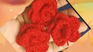 ROSE 🌹 MAKING FOR BEGINNERS/How To Make Rose/Rose Making Of Wool🧶/Rose Making With Crochet 