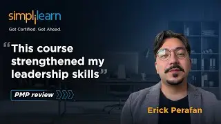 Simplilearn Reviews | How Erick transformed his leadership skills with PMP #GetCertifiedGetAhead