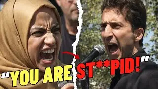 MUSLIM Woman Calls Preacher ST**PID and Gets BRUTAL Reality CHECK!!! 