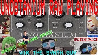 When a Klon Centaur Meets Two Dumbles | Crazy tube Circuits Unobtanium RAW Playing on microKORG 2
