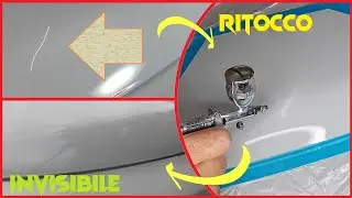 Come eliminare i graffi con aerografo