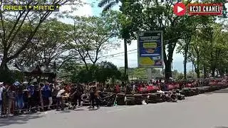 Road Race Bukittinggi Race 1 ( Matic ) Insiden senggolan