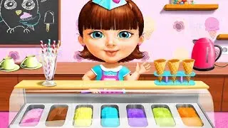Sweet Baby Girl  Summer Fun 2 - Learn to Make Yummy Ice Cream Gameplay for Girls