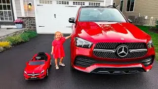Песенка про автомойку! 🚗🎶 Анна моет машину с пеной и щётками