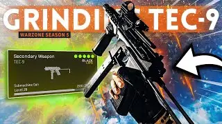 Grinding the NEW TEC-9 SMG in Warzone Season 5!