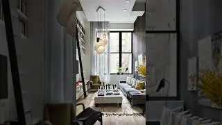 Narrow Living Room Design Ideas | #shorts  #NarrowLivingRoom #viral
