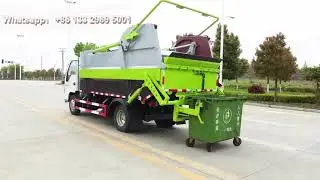 Isuzu 5000L non leakage compactor garbage truck