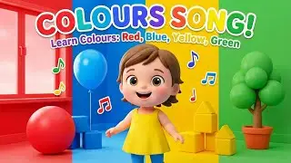 Colours Song for Toddlers 🎨 | Learn Colours | Bibi & Friends