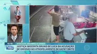 Justi&ccedil;a inocenta Bruno de Luca da acusa&ccedil;&atilde;o de omiss&atilde;o de socorro | Balan&ccedil;o Geral