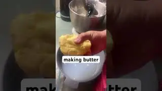 #buttermaking #homemade #butter