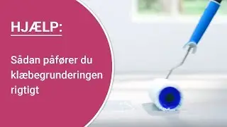 P&aring;f&oslash;ring af ComforTec som kl&aelig;begrundering inden gulvl&aelig;gning