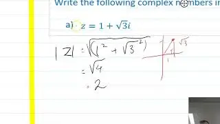 Polar Form of a complex number