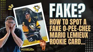 How to Spot a Fake 1985 O-Pee-Chee Mario Lemieux Rookie Card