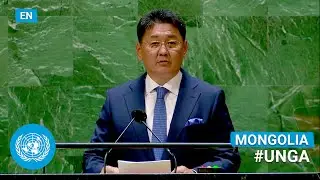 🇲🇳 Mongolia - President Addresses United Nations General Debate, 76th Session (English) | #UNGA