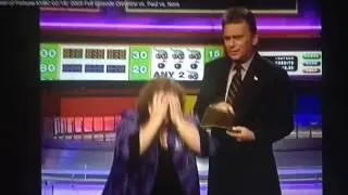 Wheel of Fortune Season 22 $100,000 heartbreaker (RARE & OUCH) 2/18/2005