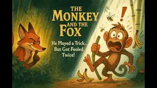 🐒🦊 The Monkey and the Fox | Assamese Folktale from Burhi Aair Sadhu