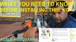 128ld carb  amazon kit | AMAZON REVIEW | PRODUCT TEST | Husqvarna carb kit