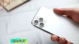 3Pcs Metal Lens Protector Glass For iPhone 16 13 12 11 14 15 Pr