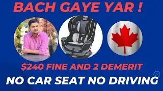 Canada Laws| No Car Seat No Driving| Beware| #canadalaws #uber 