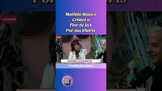 Matilda Blanco critic&oacute; a Flor de la V por sus shorts en el programa #AngelResponde #bondi #LAM
