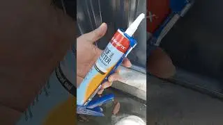 DIY Sealing the bottom of the shed to stop water leaking