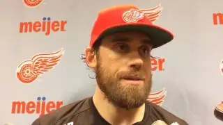 Red Wings' Henrik Zetterberg not pleased with own puck management