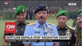 Serah Terima Jabatan Kepala Staf Angkatan Darat