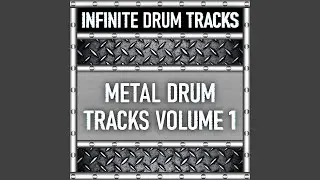 Modern Hard Rock Metal Drum Track 99 BPM Drum Beat (Track ID-672) (Isolated Drums)