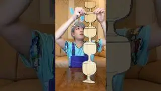 BUILD A TOWER OUT OF CARDBOARD CUPS！#asmr