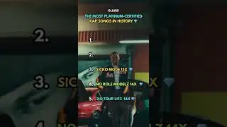 Top 5 Most Platinum Rap Songs of All Time 💎 | RIAA Records 2025 #shorts #viral