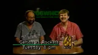 WTIC-TV Celtics vs Rockets Basketball Promo
