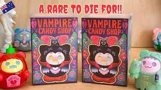 RARE Shinwoo Ghost Bear Vampire Candy Shop by Finding Unicorn Blind Box Unboxing and AUSSIE review