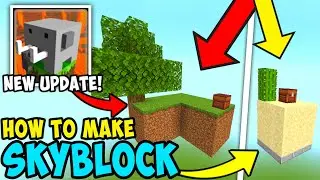 How To Make Skyblock In New Update Craftsman: Building Craft