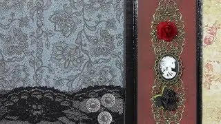 Gothic Accordion Album #How to #DIY #Tutorial / Das Tinchen