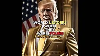 World leaders when they were young | Modern Edition 🔥| Educational Short | #history #edit