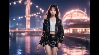 Minji ♡ | After the Lights Fall (Future Bass Soundtrack) - Melodic Trap (AI Remix MV 2026)