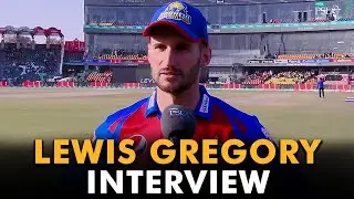 Lewis Gregory Interview | Quetta Gladiators vs Karachi Kings | Match 28 | HBL PSL 7 | ML2G