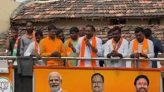 Ragothampally Village Campaign in Dubbaka Constituency..