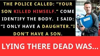 Police called me to identify my daughter's body. I only have one child. But the dead man was...