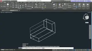 #AutoCAD TUTORIAL 2018   2D TO 3D CONVERSION TUTORIAL