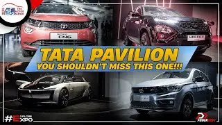 Tata Pavilion in all its glory | Explore Auto Expo 2023 with us | PowerDrift