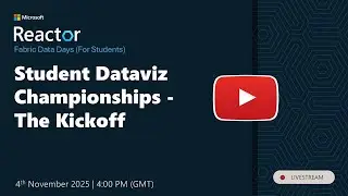 Student Dataviz Championships - The Kickoff